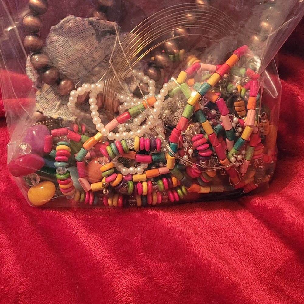 Colorful Beaded Jewelry Set